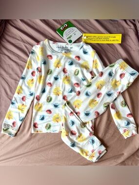 Copper Pearl x Sesame Street Bamboo Pajamas Set